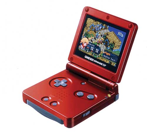 Nintendo Game Boy Advance SP - Rouge Flamme