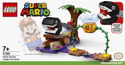 Acheter LEGO® Super Mario™ 71381 Ensemble d’extension La rencontre de Chomp dans la jungle État correct - 43,38 € LEGO® Super Mario™ 71381 Ensemble d’extension La rencontre de Chomp dans la jungle État correct - LEGO Super Mario reconditionné disponible sur Fnac