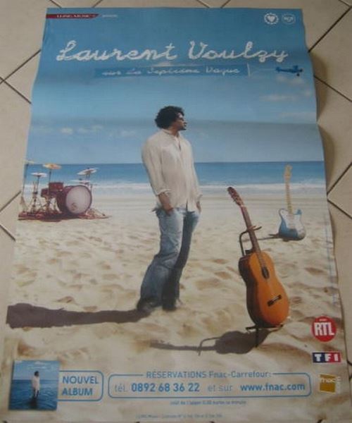 Laurent VOULZY - 80x120 cm - AFFICHE / POSTER État correct - N/A reconditionné disponible sur Fnac
