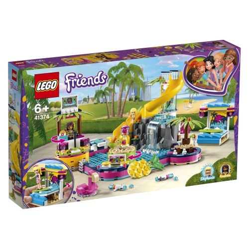 LEGO® Friends 41374 La soirée piscine d'Andréa État correct - LEGO Friends reconditionné disponible sur Fnac
