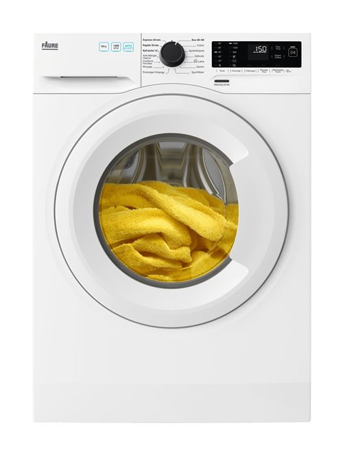 LAVE-LINGE FRONTAL - Capacite maxi du tambour (kg):10 - Vitesse dessorage maxi commerciale (tr/min):1400 - Nouvelle classe energetique:A - État correct - N/A reconditionné disponible sur Fnac