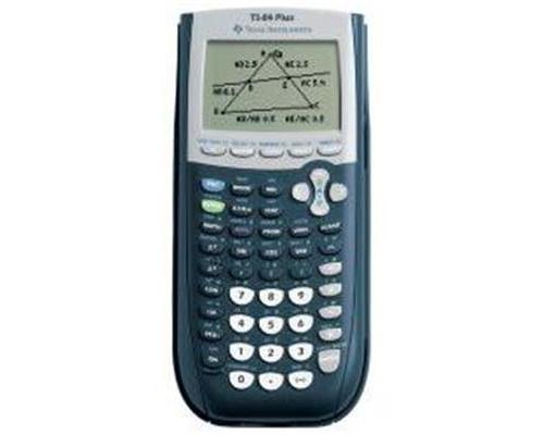 Texas Instruments TI-84 PLUS Calculatrice graphique noir, gris à pile(s) (l x H x P) 89 x 27 x 192 mm État correct - N/A reconditionné disponible sur Fnac