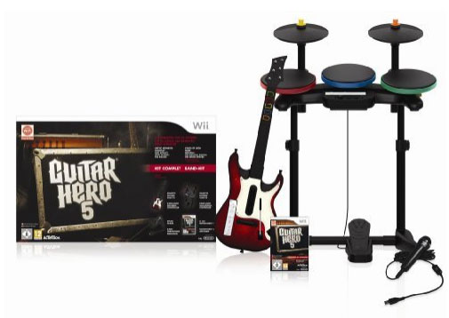 Guitar Hero 5 Super Bundle Wii État correct - Activision Blizzard reconditionné disponible sur Fnac