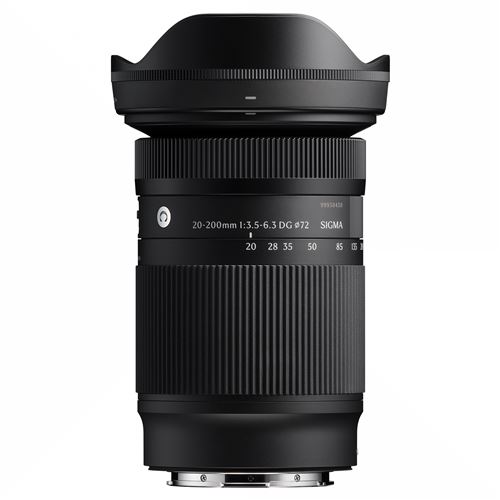 Acheter Objectif Hybride Sigma DG Contemporary 20-200 mm f/3.5-6.3 Noir pour Monture L État correct - 787,99 € Objectif Hybride Sigma DG Contemporary 20-200 mm f/3.5-6.3 Noir pour Monture L État correct - Sigma reconditionné disponible sur Fnac