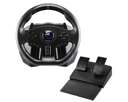 Volant gaming Drive Pro Sport Subsonic SV750 Noir avec pédalier et palettes de vitesses pour PS4/PC/Nintendo Switch/Xbox État correct - Subsonic reconditionné disponible sur Fnac