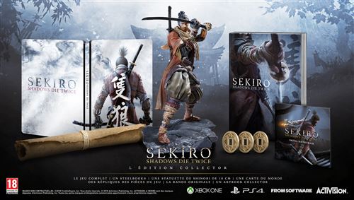 Sekiro Shadows Die Twice Edition Collector PS4 État correct -  reconditionné disponible sur Fnac
