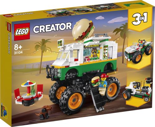 LEGO® Creator 31104 Le Monster Truck à hamburgers État correct - LEGO Creator reconditionné disponible sur Fnac