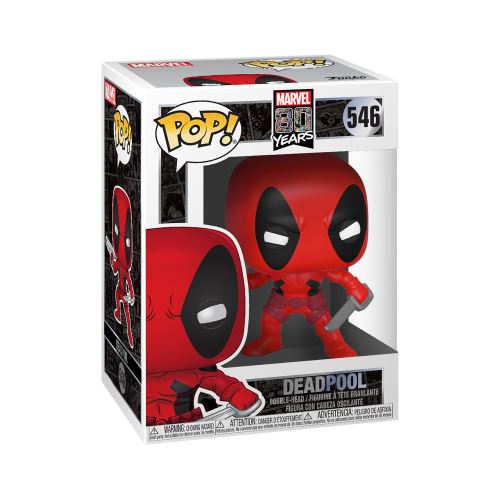 Figurine Funko Pop Marvel 80 Years First Appearance Deadpool État correct - Funko reconditionné disponible sur Fnac