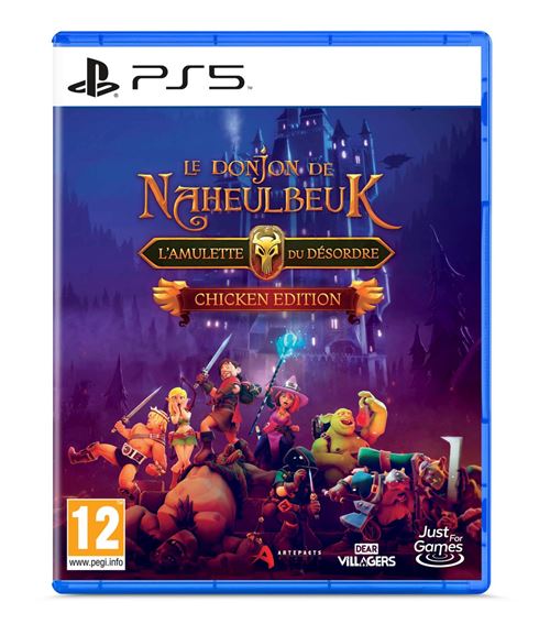 Le Donjon de Naheulbeuk L’Amulette du Désordre Edition Chicken PS5 État correct - Just for Games reconditionné disponible sur Fnac