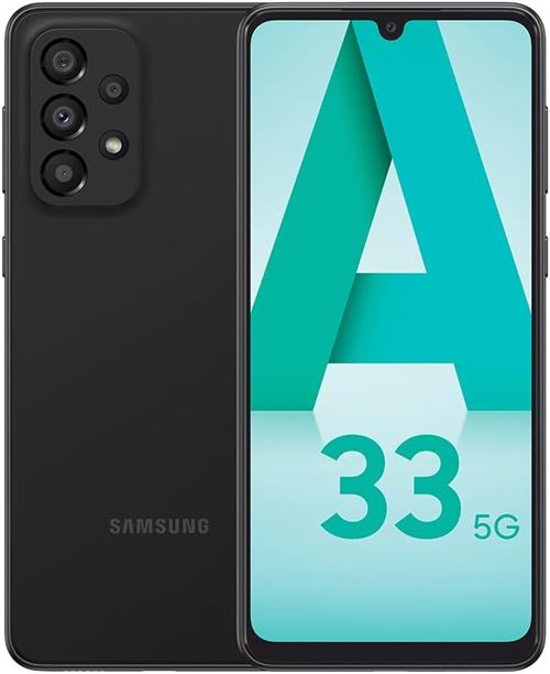 Smartphone Samsung Galaxy A33 5G 128Go 6.4 Noir État correct - N/A reconditionné disponible sur Fnac
