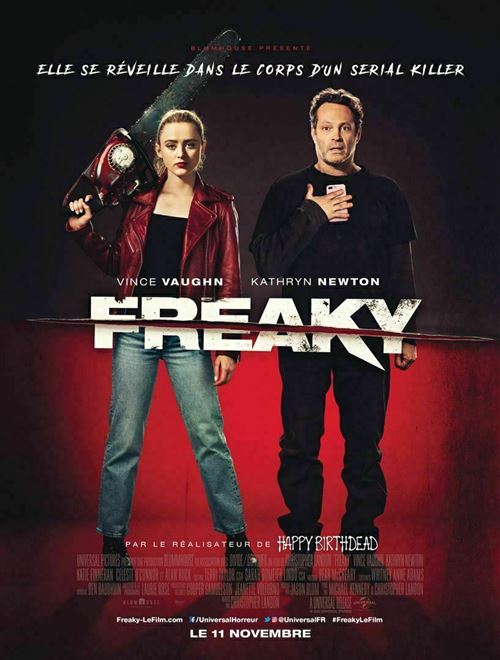 Affiche de Cinéma Originale - Freaky - 2021 - Kathryn Newton - 118x156cm État correct - N/A reconditionné disponible sur Fnac