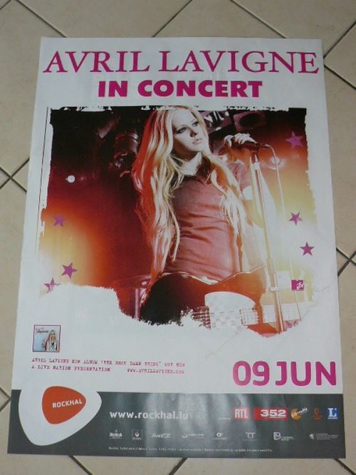 Avril LAVIGNE - 60x80 cm - AFFICHE / POSTER État correct - N/A reconditionné disponible sur Fnac