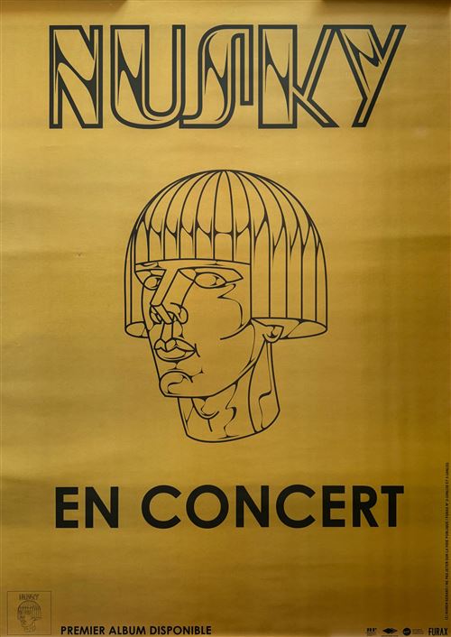Affiche - Nusky - En concert 2019 - 70x100cm État correct - N/A reconditionné disponible sur Fnac