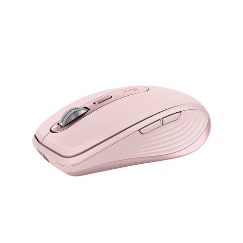 Souris sans fil Bluetooth Logitech MX Anywhere 3S Rose État correct - Logitech reconditionné disponible sur Fnac