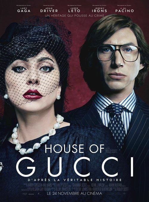 Affiche de Cinéma Originale - House of Gucci - Lady Gaga - 116x158cm État correct - N/A reconditionné disponible sur Fnac