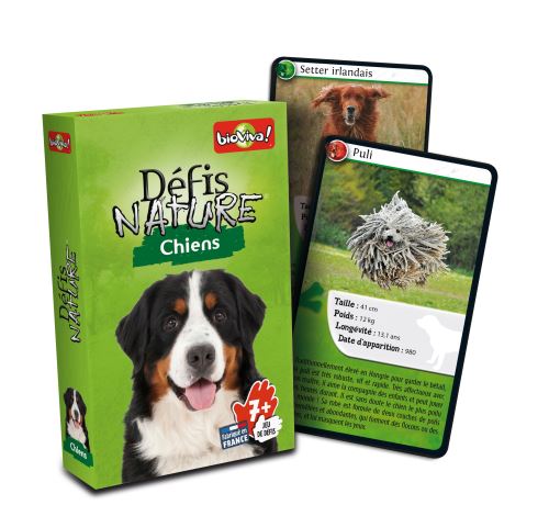 Jeu pour découvrir la nature Bioviva Défis Nature Chiens État correct - Bioviva reconditionné disponible sur Fnac