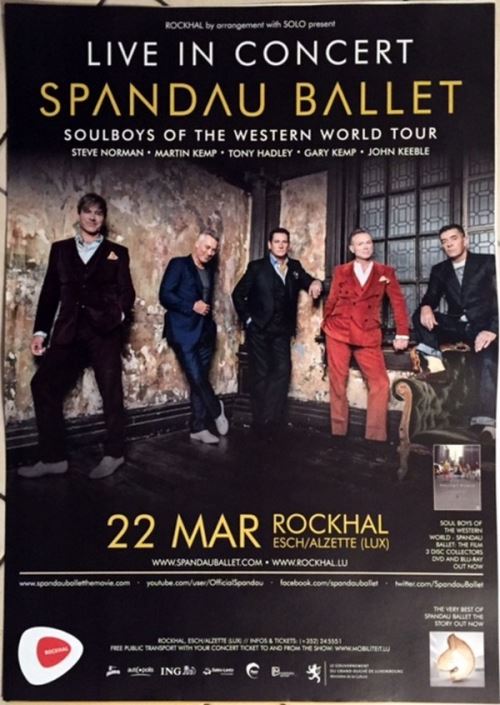 Spandau Ballet - 60x80 cm - AFFICHE / POSTER État correct - N/A reconditionné disponible sur Fnac
