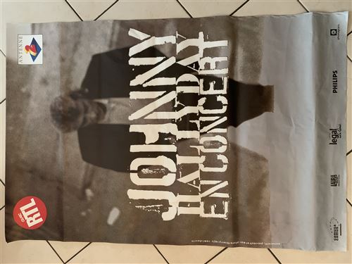 Johnny HALLYDAY - Tour 1993 - 80x120cm - Affiche État correct - N/A reconditionné disponible sur Fnac