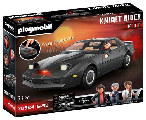 Acheter Playmobil 70924 Knight Rider K 2000 État correct - 55,00 € Playmobil 70924 Knight Rider K 2000 État correct - Playmobil reconditionné disponible sur Fnac