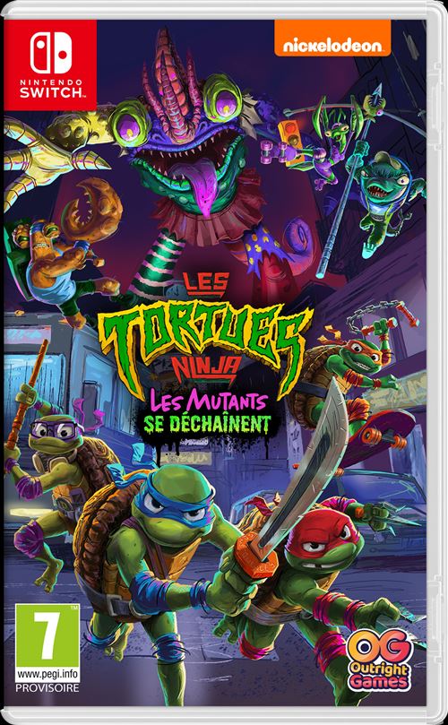 Les Tortues Ninja Les Mutants se Dechaînent Nintendo Switch État correct - Flashpoint Germany GmbH reconditionné disponible sur Fnac
