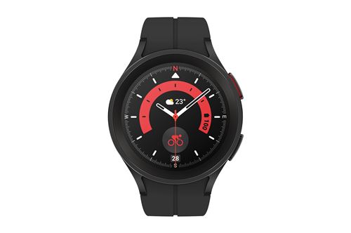 Montre connectée Samsung Galaxy Watch5 Pro 45mm Bluetooth Noir État correct - Samsung reconditionné disponible sur Fnac