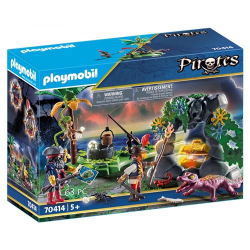 Acheter Playmobil Pirates 70414 Repaire du trésor des pirates État correct - 36,64 € Playmobil Pirates 70414 Repaire du trésor des pirates État correct - Playmobil reconditionné disponible sur Fnac
