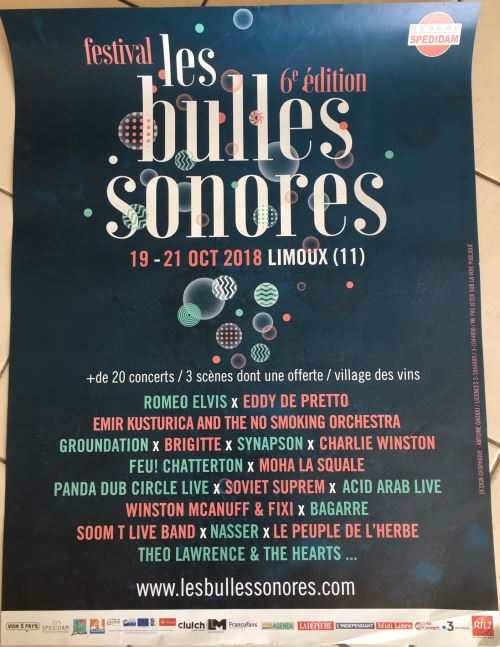 Festival Les Bulles Sonores - Romeo Elvis - Eddy De Pretto - AFFICHE État correct - N/A reconditionné disponible sur Fnac