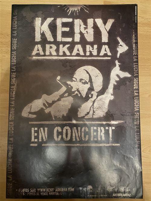 Keny Arkana - En Concert - 40x60cm - Affiche État correct - N/A reconditionné disponible sur Fnac