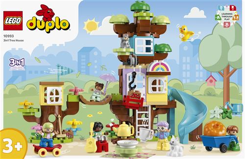 Acheter LEGO® Duplo 10993 La cabane dans l’arbre 3-en-1 État correct - 124,57 € LEGO® Duplo 10993 La cabane dans l’arbre 3-en-1 État correct - LEGO Duplo reconditionné disponible sur Fnac