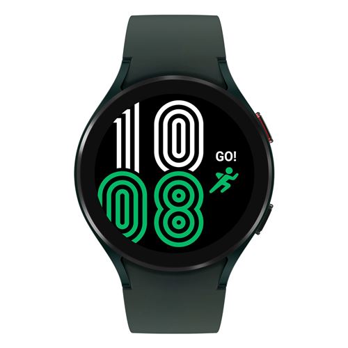 Montre connectée Samsung Galaxy Watch4 44mm 4G Vert État correct - Samsung reconditionné disponible sur Fnac