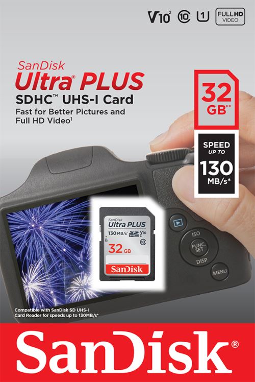 Acheter Carte mémoire SanDisk Ultra+ SDHC UHS-I 32 Go V10² État correct - 18,99 € Carte mémoire SanDisk Ultra+ SDHC UHS-I 32 Go V10² État correct - SanDisk reconditionné disponible sur Fnac