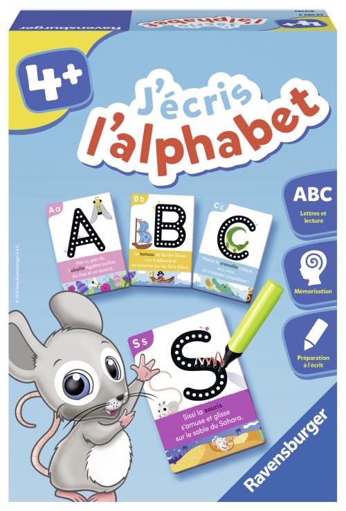 Acheter Jeu éducatif J'écris l'alphabet Ravensburger État correct - 13,00 € Jeu éducatif J'écris l'alphabet Ravensburger État correct - Ravensburger reconditionné disponible sur Fnac