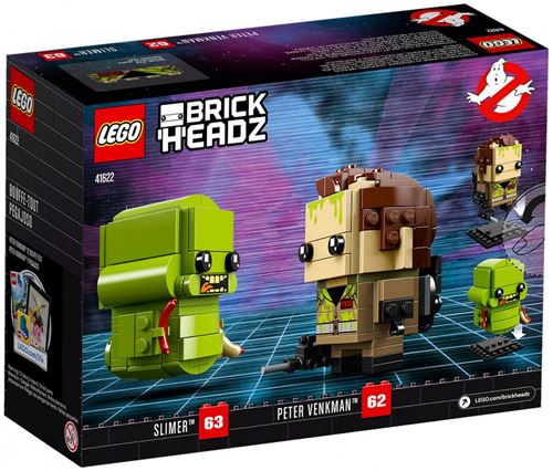 LEGO® BrickHeadz™ 41622 Peter Venkman et Bouffe-Tout État correct - Lego BrickHeadz reconditionné disponible sur Fnac