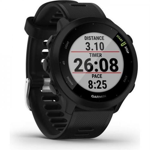 Acheter Montre connectée sport GARMIN Forerunner 55 Noir État correct - 235,70 € Montre connectée sport GARMIN Forerunner 55 Noir État correct - N/A reconditionné disponible sur Fnac