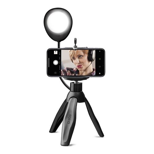 Trépied à selfie avec anneau lumineux État correct - N/A reconditionné disponible sur Fnac