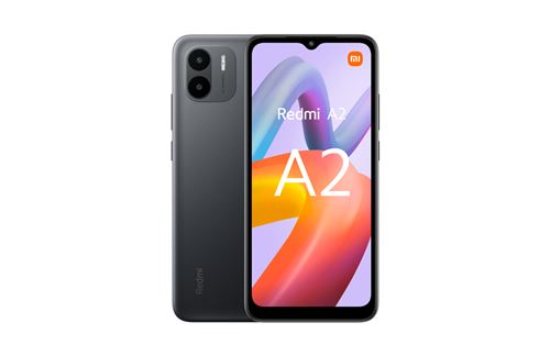 Smartphone Xiaomi Redmi A2 6,52"" Double nano SIM 32 Go Noir État correct - Xiaomi reconditionné disponible sur Fnac