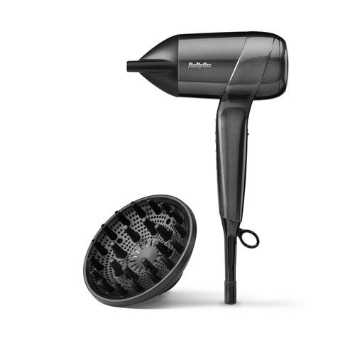 Sèche-cheveux BaByliss Titanium Shine 1600 D6200DE 1600 W Gris anthracite État correct - BaByliss reconditionné disponible sur Fnac