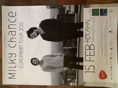 Milky Chance - Tour 2015 - 60x84cm - Affiche État correct - N/A reconditionné disponible sur Fnac