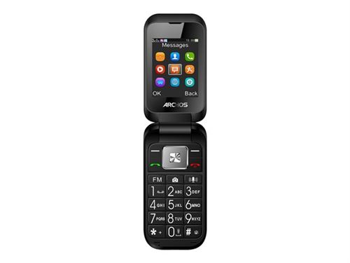Acheter Archos Flip Phone - Téléphone de service - double SIM - microSD slot - Écran LCD - 320 x 240 pixels - rear camera 0,3 MP État correct - 26,64 € Archos Flip Phone - Téléphone de service - double SIM - microSD slot - Écran LCD - 320 x 240 pixels - rear camera 0,3 MP État correct - Mayflash reconditionné disponible sur Fnac