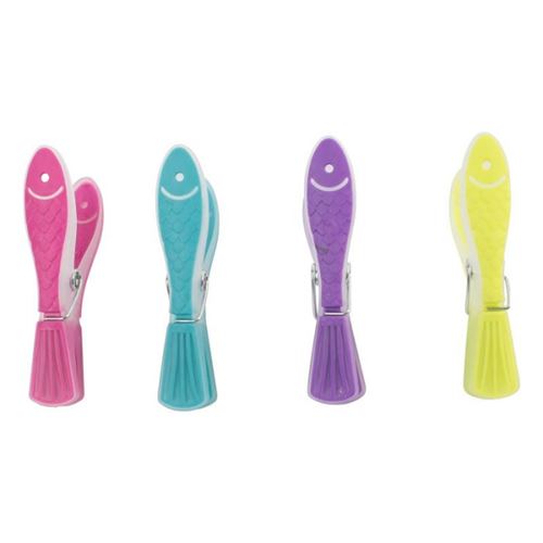 Acheter Lot de 18 Pinces à Linge Poisson 8cm Multicolore État correct - 13,88 € Lot de 18 Pinces à Linge Poisson 8cm Multicolore État correct - N/A reconditionné disponible sur Fnac
