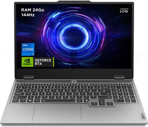 Acheter PC portable gaming Lenovo LOQ 15IRX10 15,6"" Full HD 144 Hz Intel® Core™ i7 24 Go RAM 1 To SSD Nvidia GeForce RTX 5060 Gris luna État correct - 1214,99 € PC portable gaming Lenovo LOQ 15IRX10 15,6"" Full HD 144 Hz Intel® Core™ i7 24 Go RAM 1 To SSD Nvidia GeForce RTX 5060 Gris luna État correct - Lenovo reconditionné disponible sur Fnac