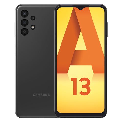 Acheter Smartphone Samsung Galaxy A13 6.6"" Double SIM 64 Go Noir État correct - 148,36 € Smartphone Samsung Galaxy A13 6.6"" Double SIM 64 Go Noir État correct - Samsung reconditionné disponible sur Fnac