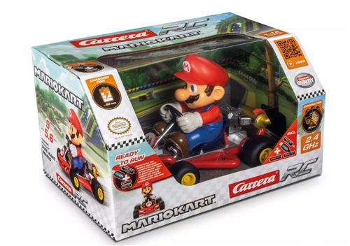 Voiture radio commandée Carrera Pipe Kart Mario État correct - Carrera reconditionné disponible sur Fnac