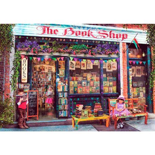 Puzzle 500 pièces : La librairie des enfants Anatolian État correct - N/A reconditionné disponible sur Fnac