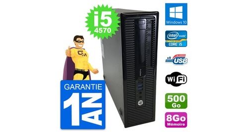 Acheter Pc hp prodesk 400 g1 sff intel i5-4570 ram 8go disque dur 500go windows 10 wifi État correct - 239,00 € Pc hp prodesk 400 g1 sff intel i5-4570 ram 8go disque dur 500go windows 10 wifi État correct - N/A reconditionné disponible sur Fnac