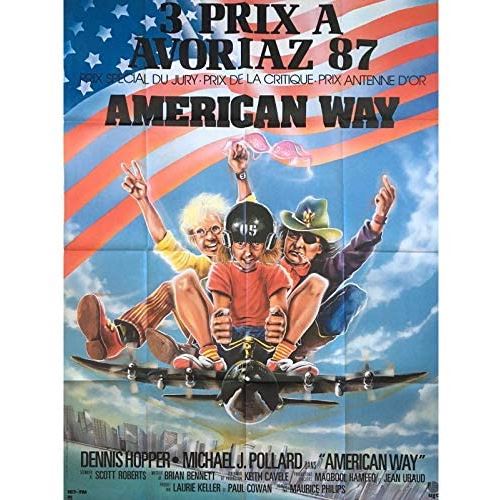 American Way - 1987 - Dennis Hopper - 60x80cm - Affiche de cinéma originale pliée État correct - N/A reconditionné disponible sur Fnac