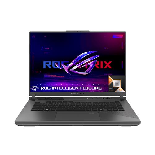 PC portable gaming Asus ROG Strix G16 G614PR 16"" WUXGA 165 Hz AMD Ryzen™ 9 32 Go RAM 1 To SSD Nvidia GeForce RTX 5070 Ti Gris État correct - Asus reconditionné disponible sur Fnac