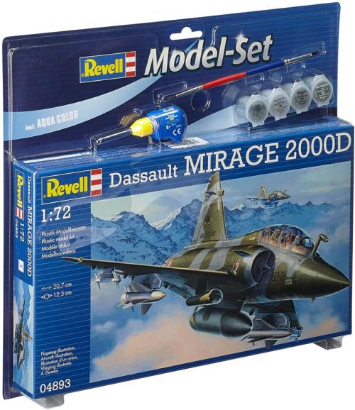Maquette d'avion Revell 64893 Dassault Mirage 2000D Model Set 74 pièces État correct -  reconditionné disponible sur Fnac