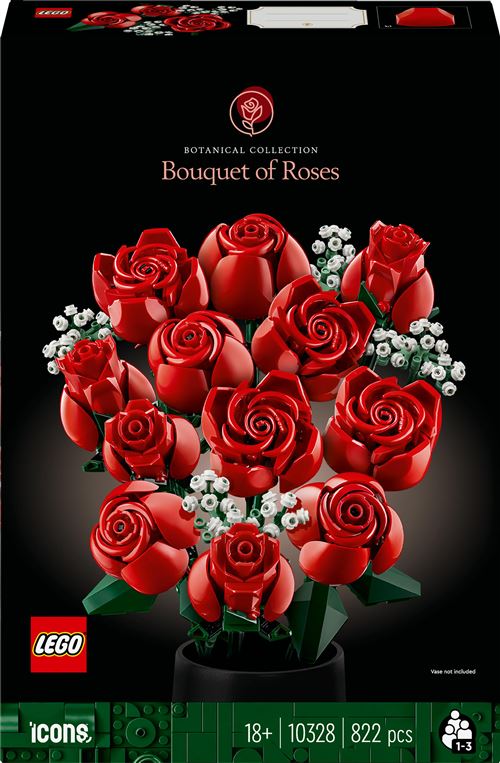 LEGO® Icons 10328 Le bouquet de roses État correct - LEGO Botanicals reconditionné disponible sur Fnac