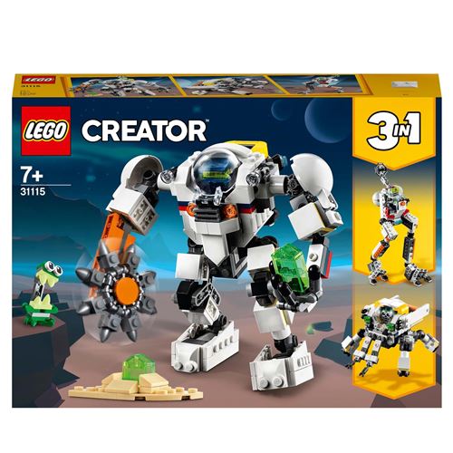 Acheter LEGO® Creator 31115 Le Robot d’Extraction Spatiale État correct - 79,31 € LEGO® Creator 31115 Le Robot d’Extraction Spatiale État correct - LEGO Creator reconditionné disponible sur Fnac